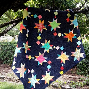 Shooting Stars pdf quilt pattern