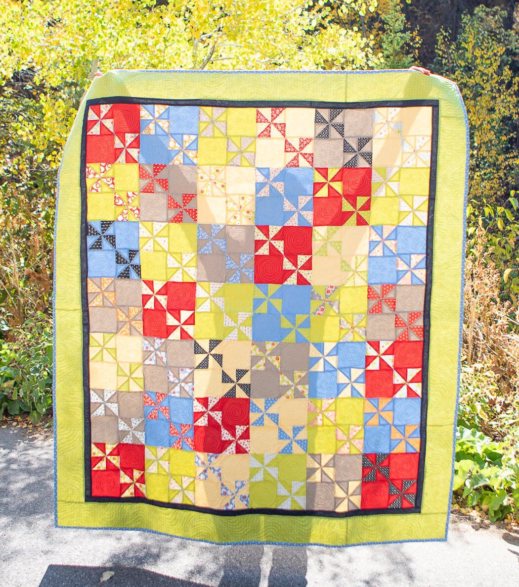 Spin Cycle Quilt Pattern Etsy