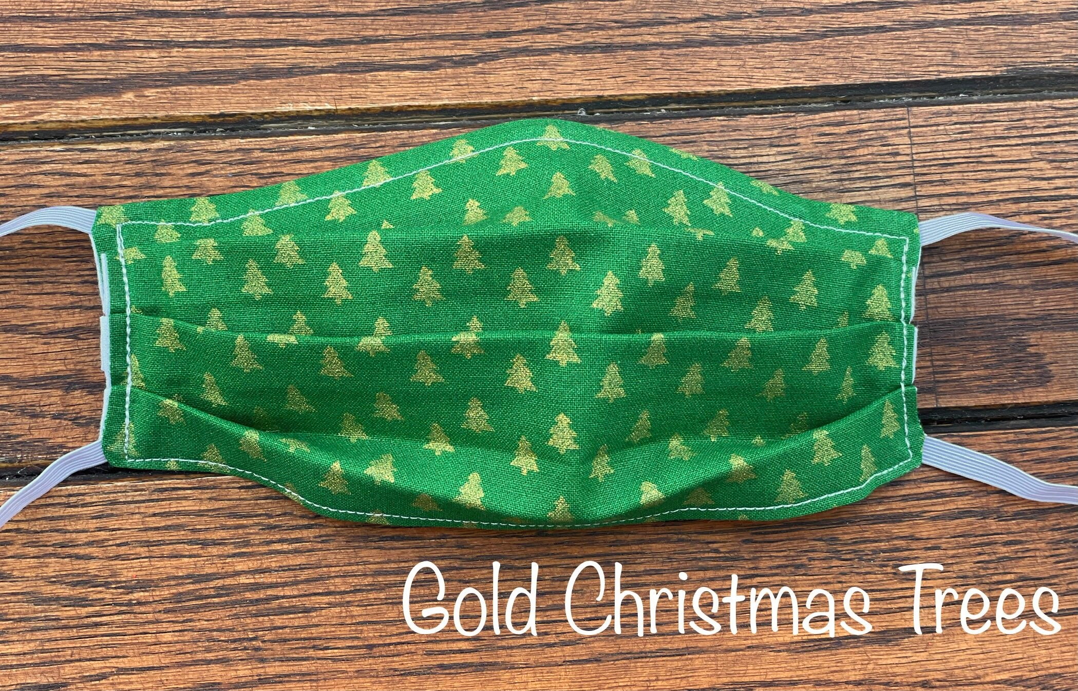 Christmas Face Mask Christmas Trees Etsy