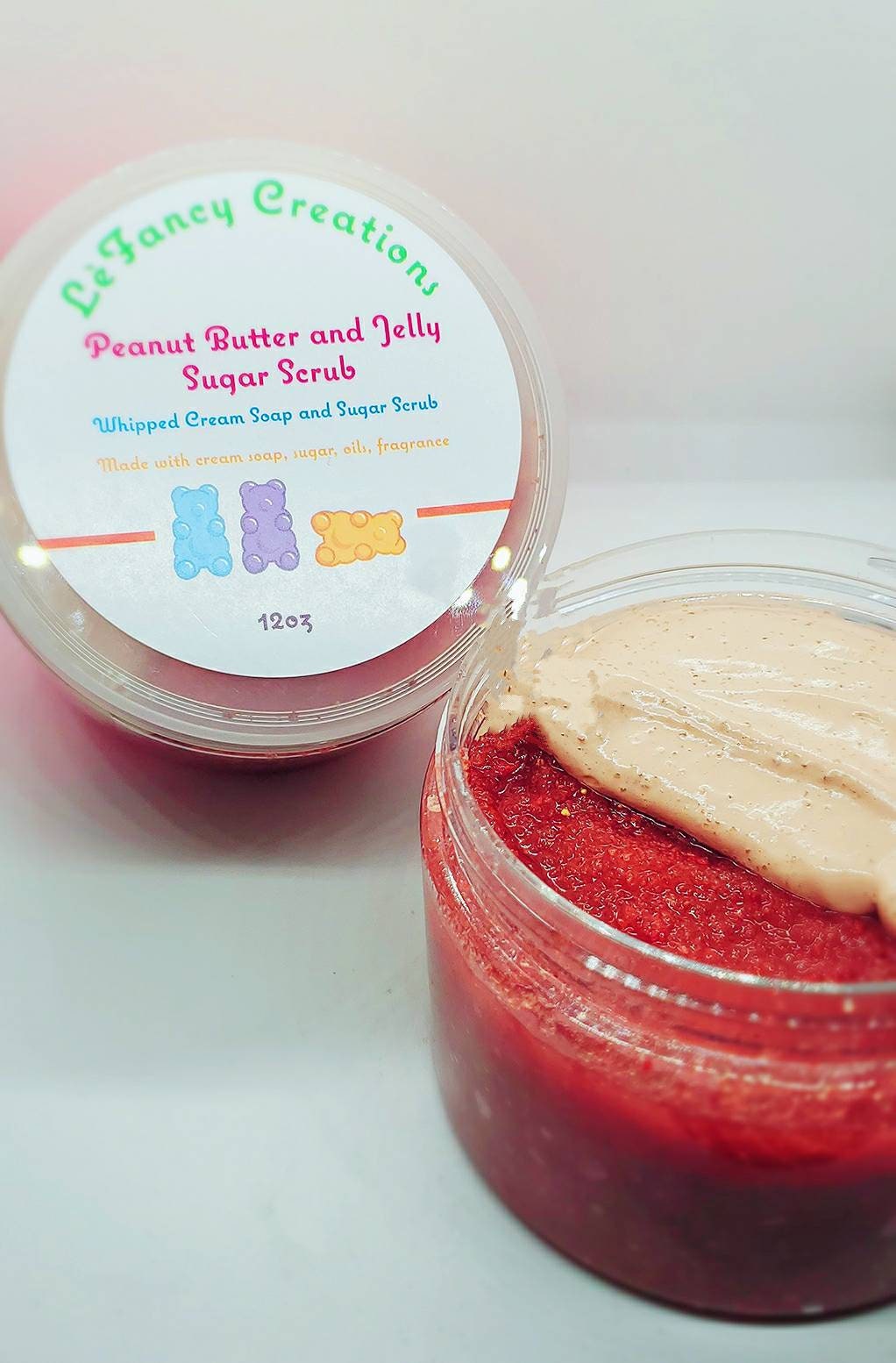 Peanut Butter and Jelly Sugar Scrub Etsy UK