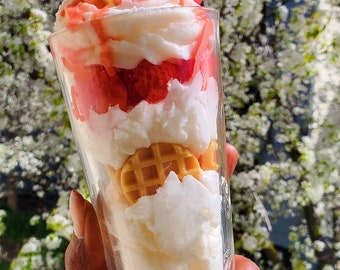 Strawberries and Waffles Candle