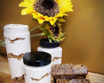 African Black Whipped Sugar Scrub