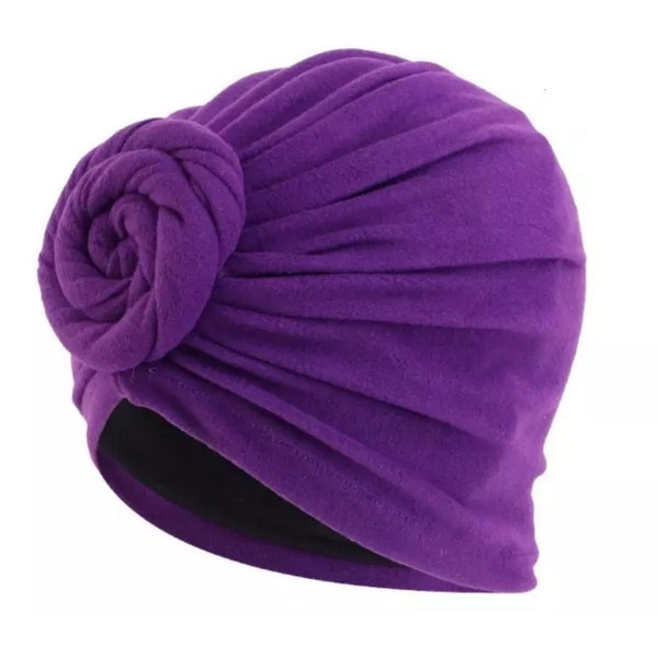 Gorro de turbante PRE-Atado/gorro de quimioterapia/gorro de alopecia