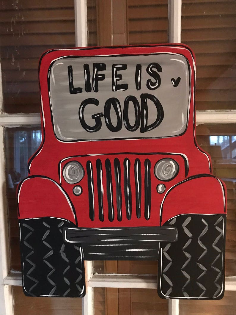 Jeep door hanger Etsy