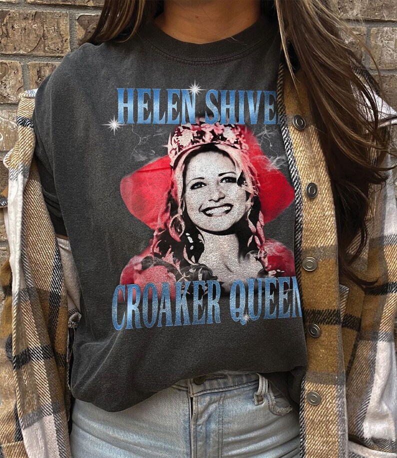 Chemise vintage Helen Shivers Croaker Queen, haut Helen Shivers, Helen ...