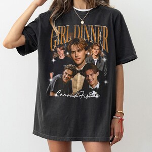 Camiseta Team Conrad I Love Conrad - Diseño Divertido, Algodón Ligero, Corte Clásico