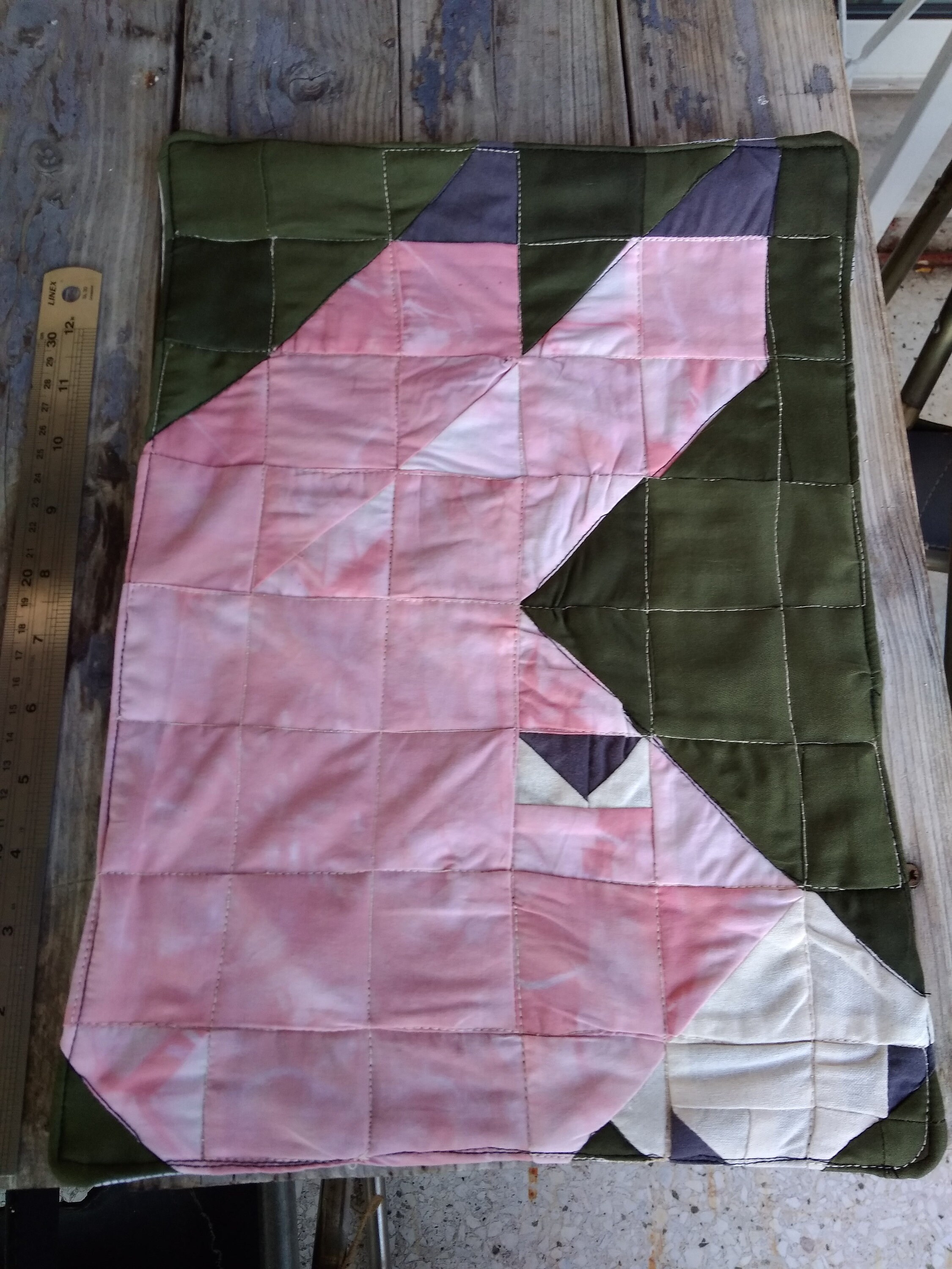 Donkey Quilt Block Pattern 12 X 16 Pdf Etsy UK