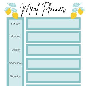 Meal Planner