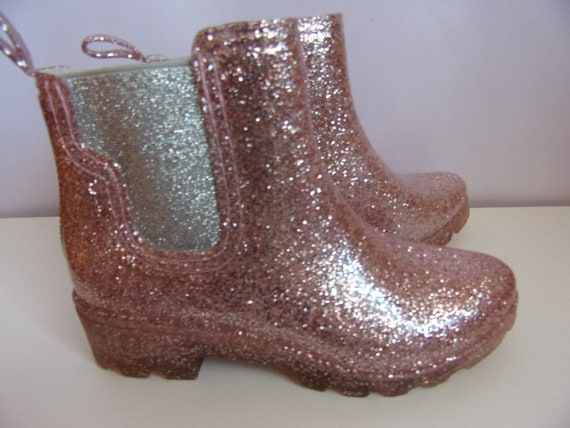 bling rain boots