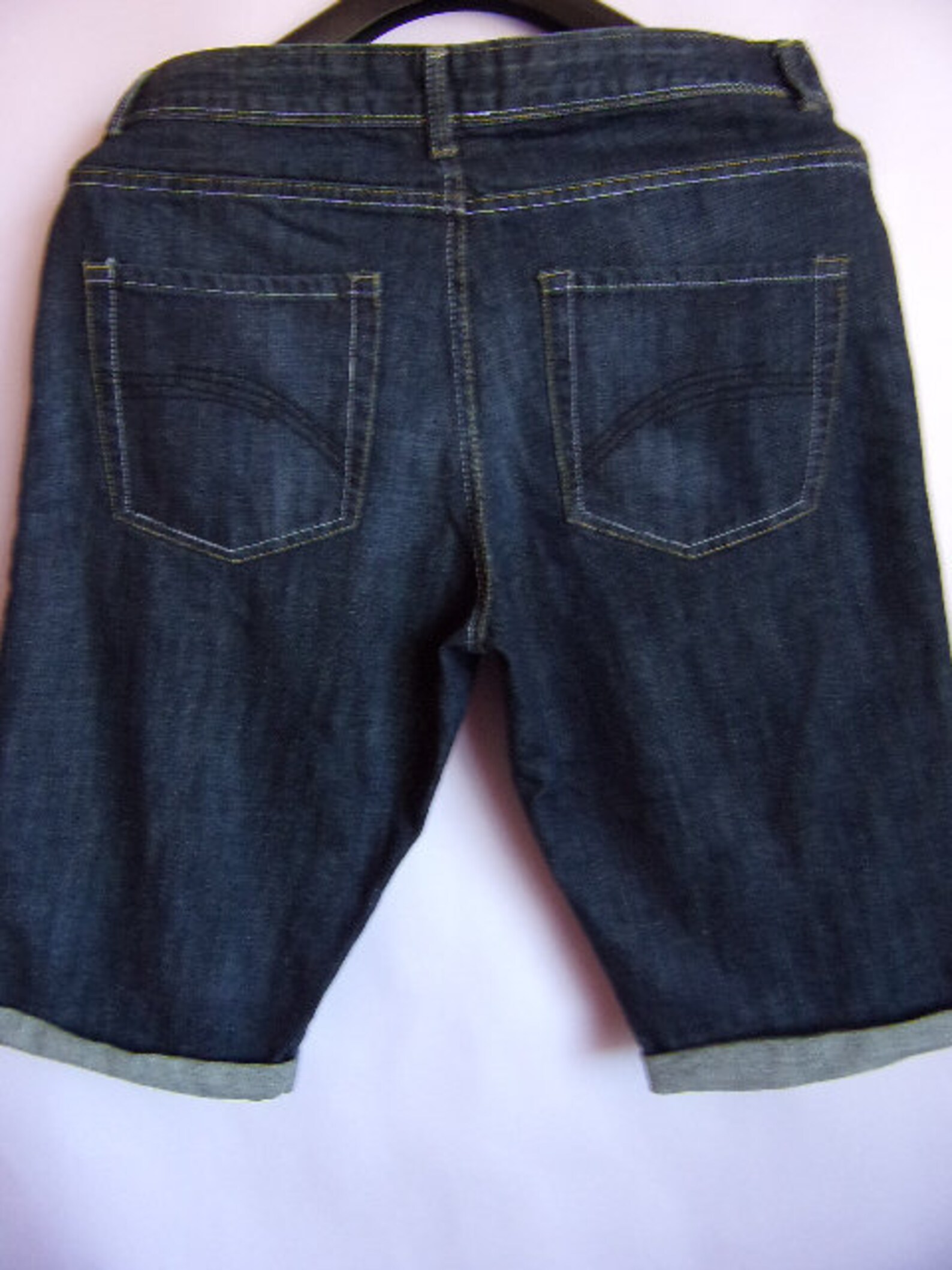 Vintage Mens Shorts/men's Jeans/blue Denim Shorts/summer Etsy