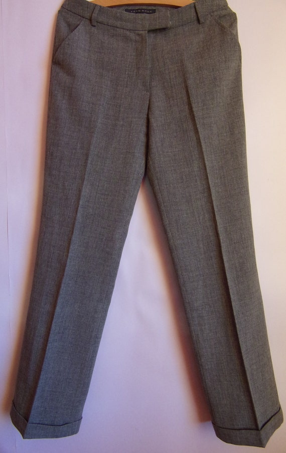 Vintage 80s Womens Pants/ Gray Pants/Vero Moda Pan