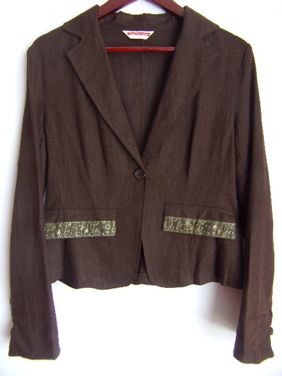 women's summer linen jackets