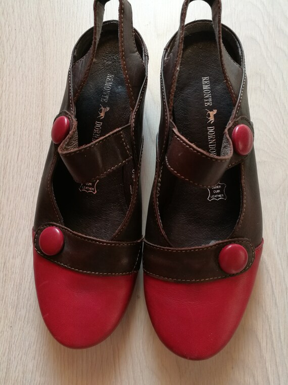 Vintage Womens Shoes/90s Remonte Dorndorf Genuine Leather - Etsy Finland
