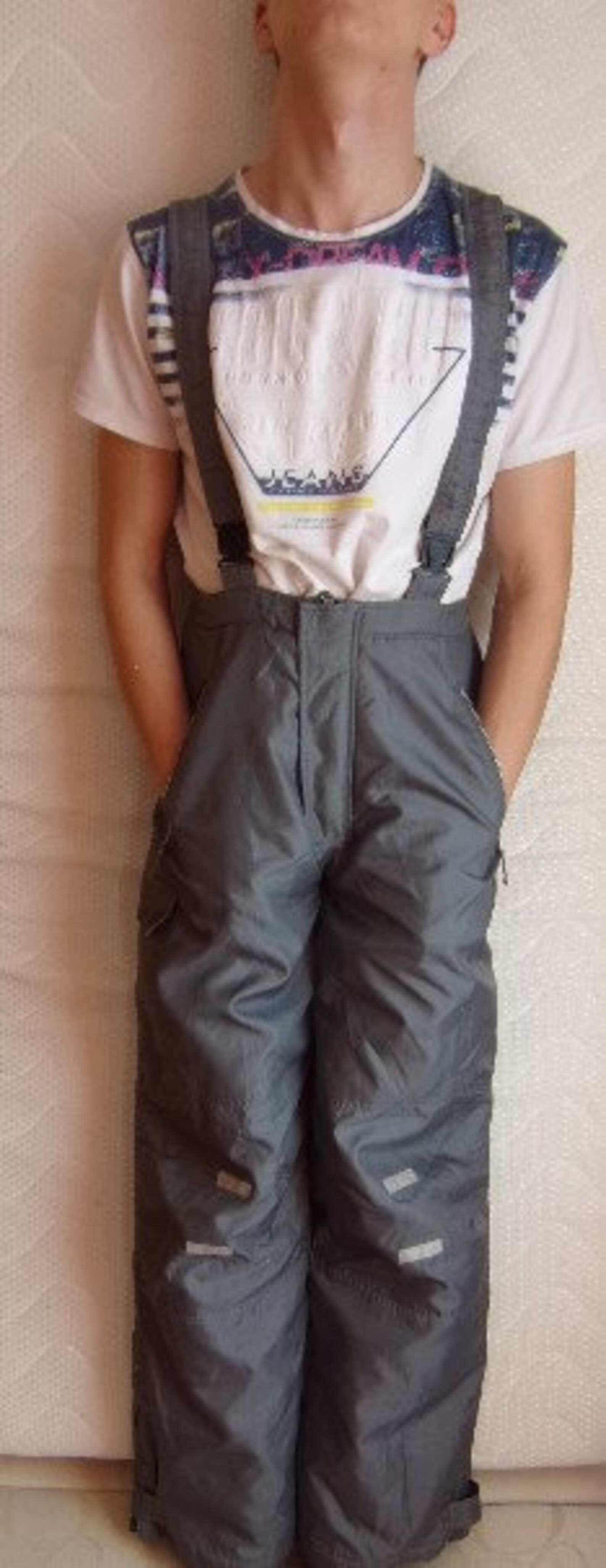 Vintage Gray Snow Pants/ Winter Activewear Pants/skiing Pants/ Etsy