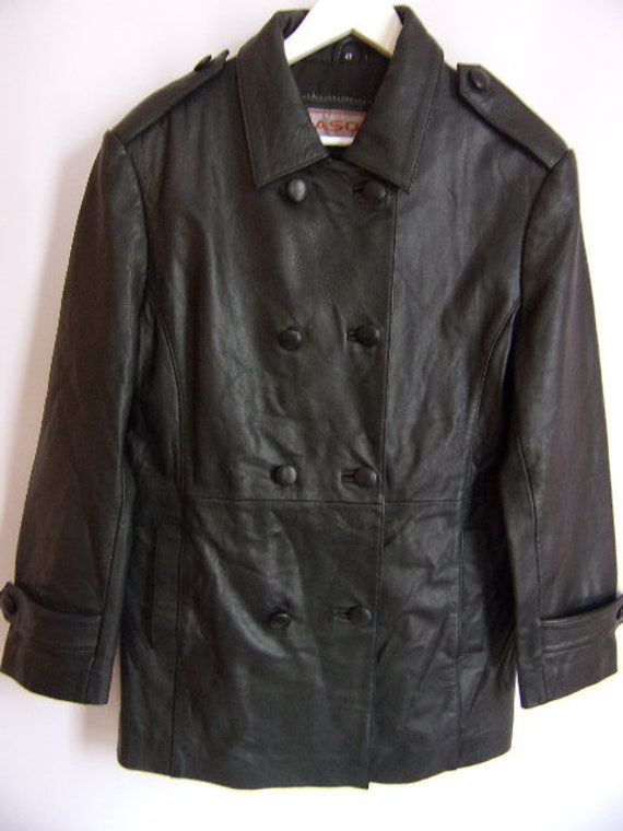 Vintage Women's Jacket/Women's Leather Jacket/Gen… - image 1