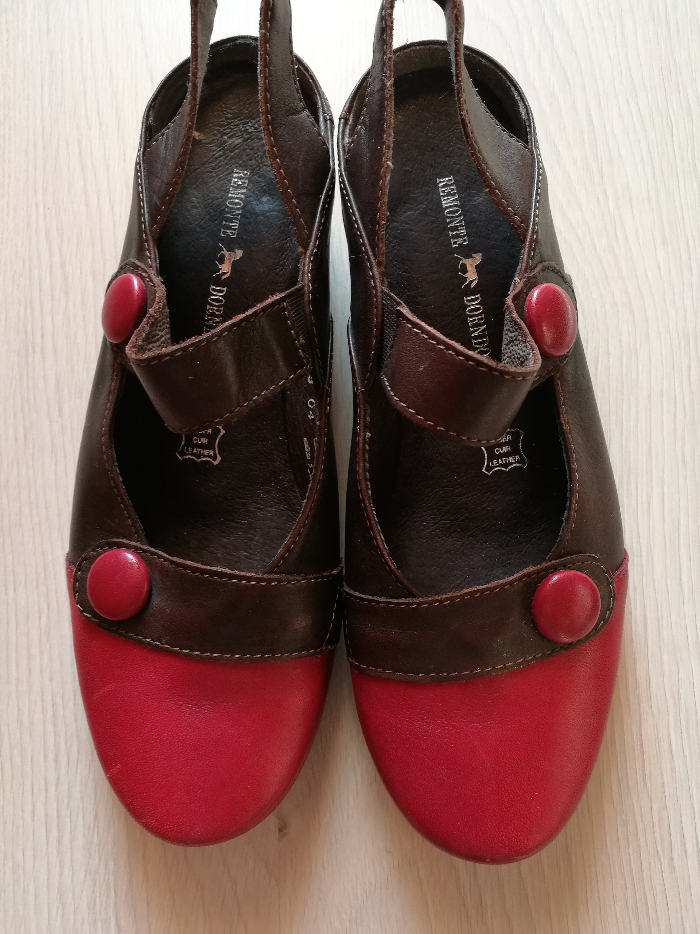 Vintage Womens Shoes/90s Remonte Dorndorf Genuine Leather - Etsy