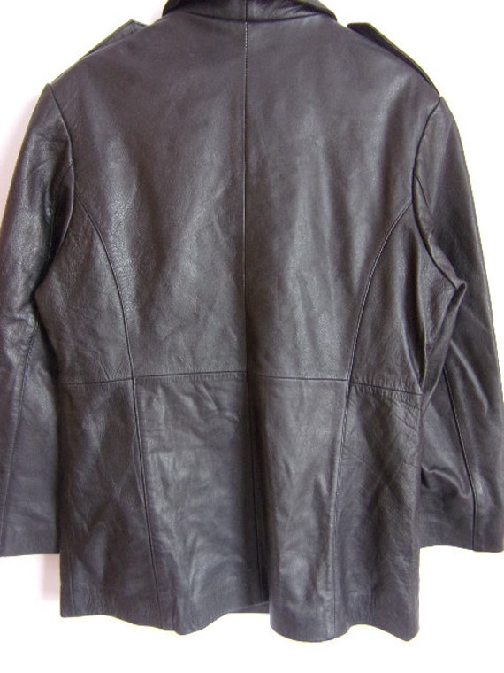 Vintage Women's Jacket/Women's Leather Jacket/Gen… - image 6