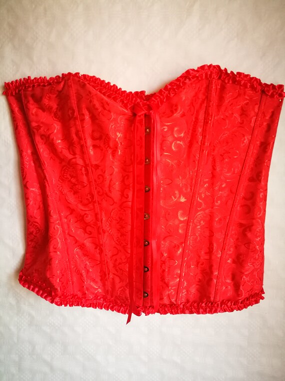 Women's Corset/Sexy Corset/Red Corset/Shiny Corse