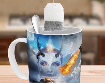 Titanias Flight 15 Oz Ceramic Coffee Mug