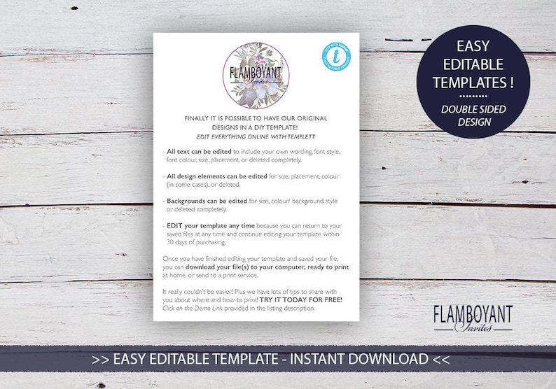 Instant Download Personalised Notes Printable Template Whimsical Monogram H