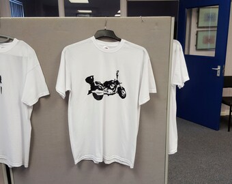 Motorbike Design T-shirt (Also available in Hoodie) Add your name for 4.00