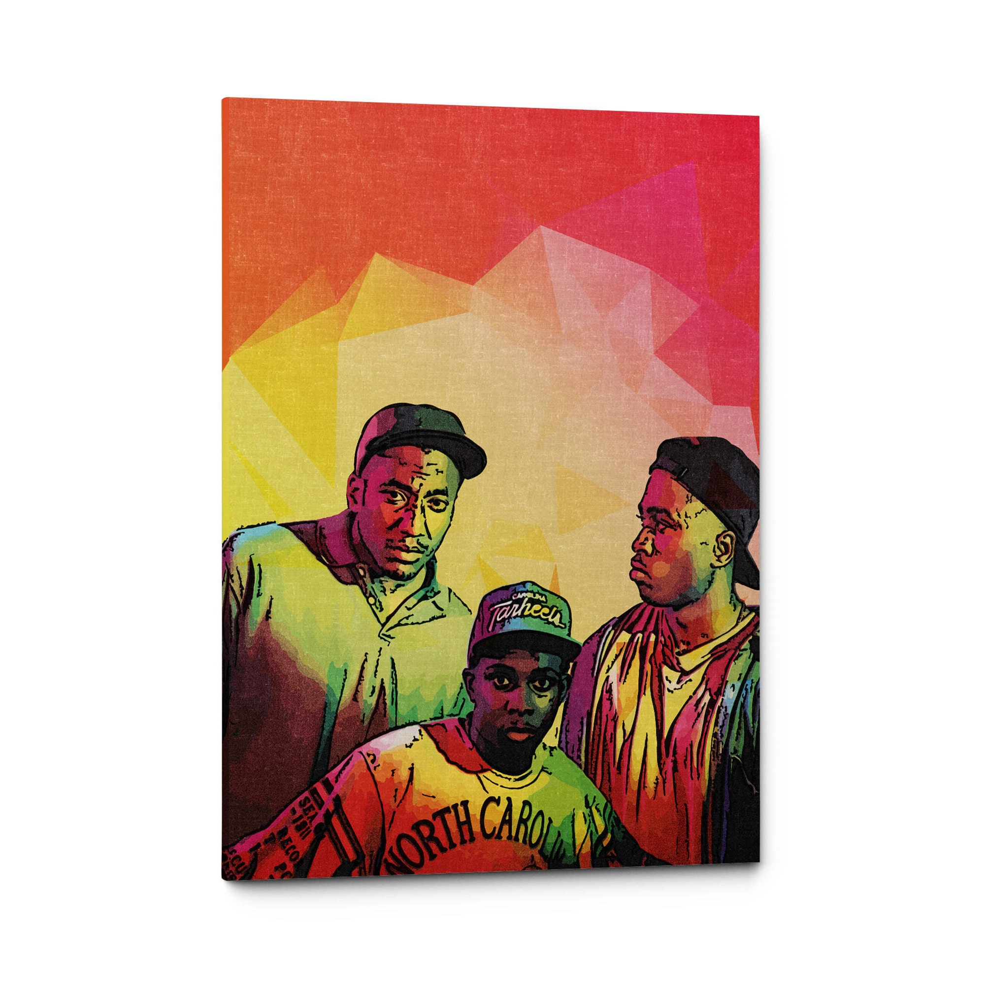 ATCQ Canvas Wall Art Print Hip Hop Poster Rap Wall Decor Etsy