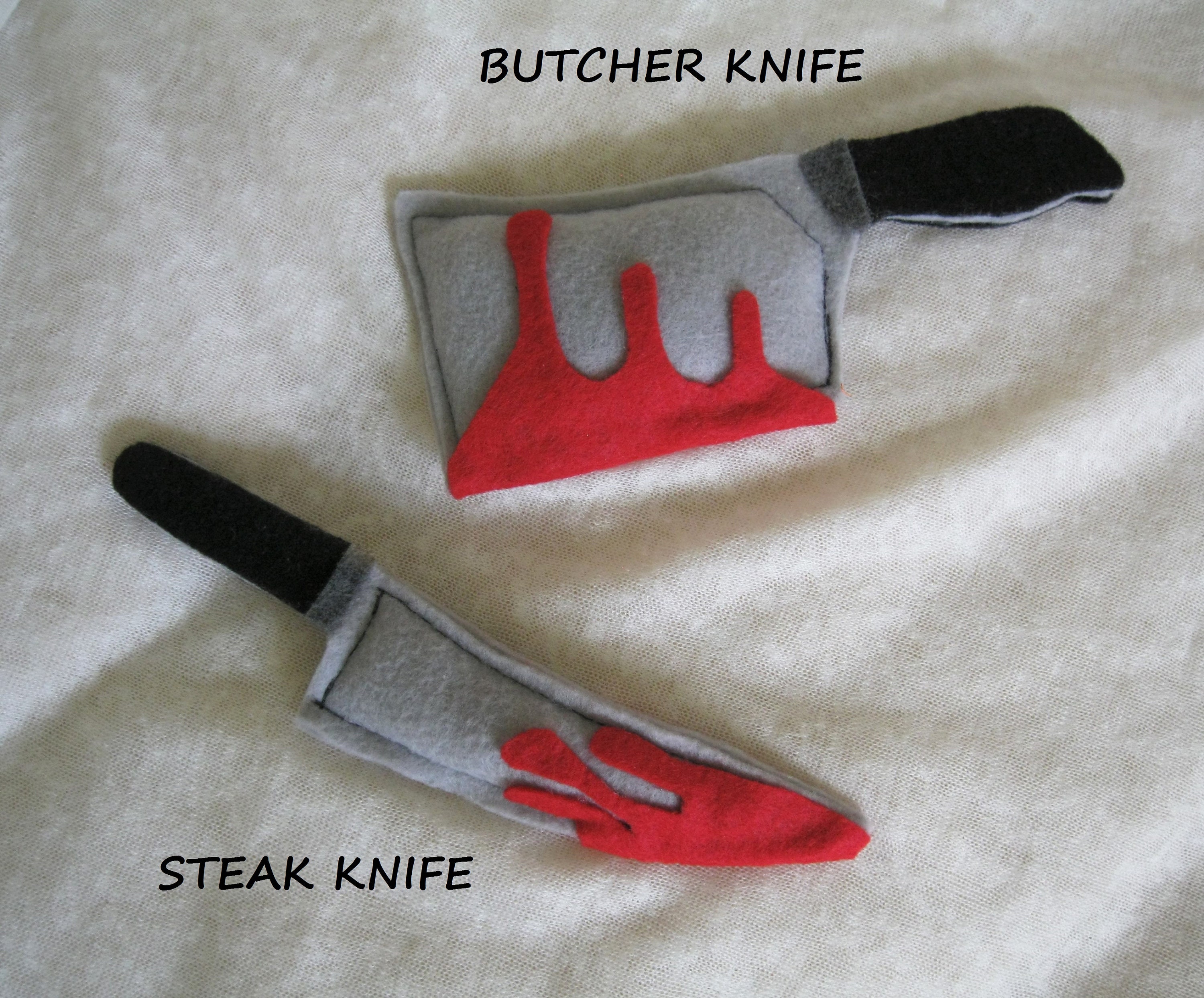 Bloody Knife Cat Toy / Made in the USA / Organic Catnip / Etsy