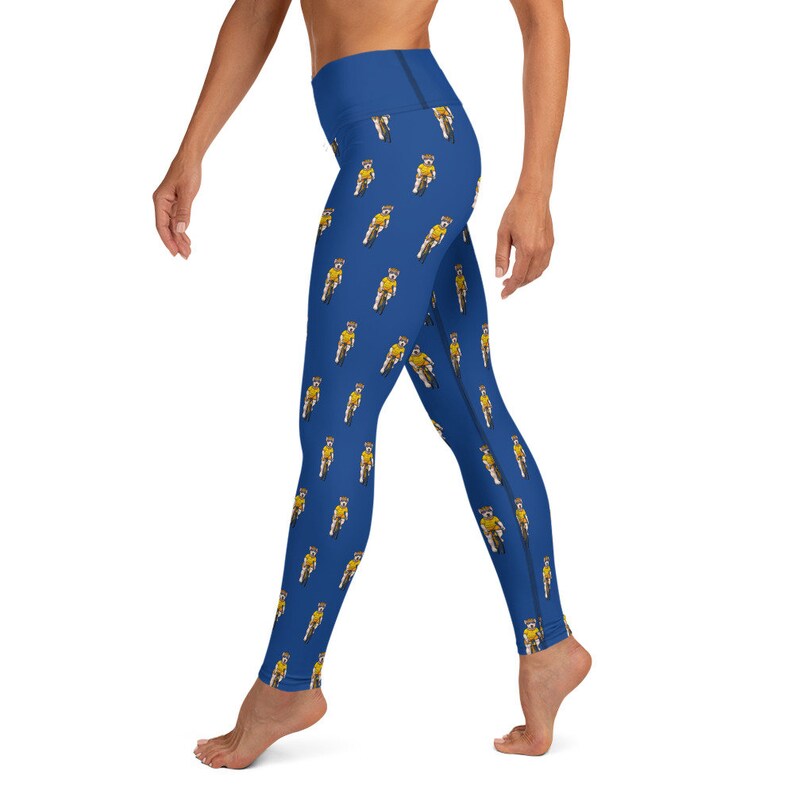 Lolamart Handlebar Gangster Cycling Yellow Jersey Bicycle MTB Sports Bike Leggings