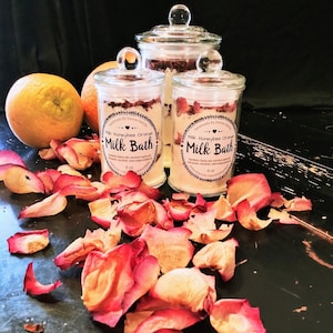 1 large Jar of Milk Honeybee Orange Milk Bath
