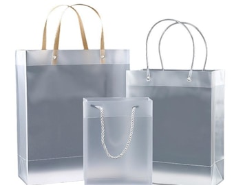 50 bolsas de mano de PVC transparente personalizadas - P209