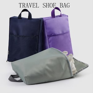 10 bolsas organizadoras de zapatos de viaje personalizables, a prueba de polvo, para gimnasio, deportes y hogar. Bolsa portátil para cubrir zapatos para hombres y mujeres, P224