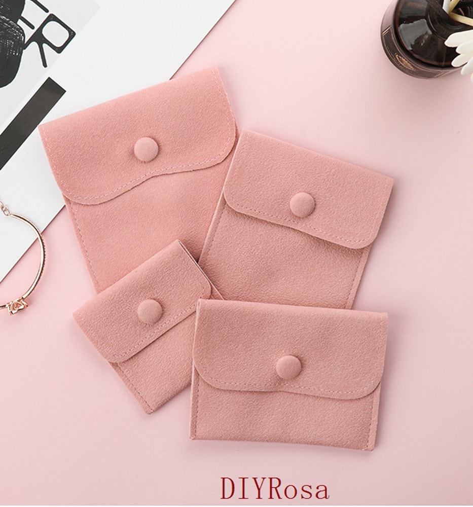 Personalized Gift Pouch for Accessories Jewelry Storage Bag for Bracelets, Necklaces, Earrings, Rings Premium Packaging for Gifts P011