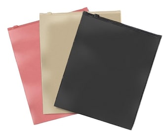 250 pcs Custom CPE Frosted Zipper Packaging Bag P072