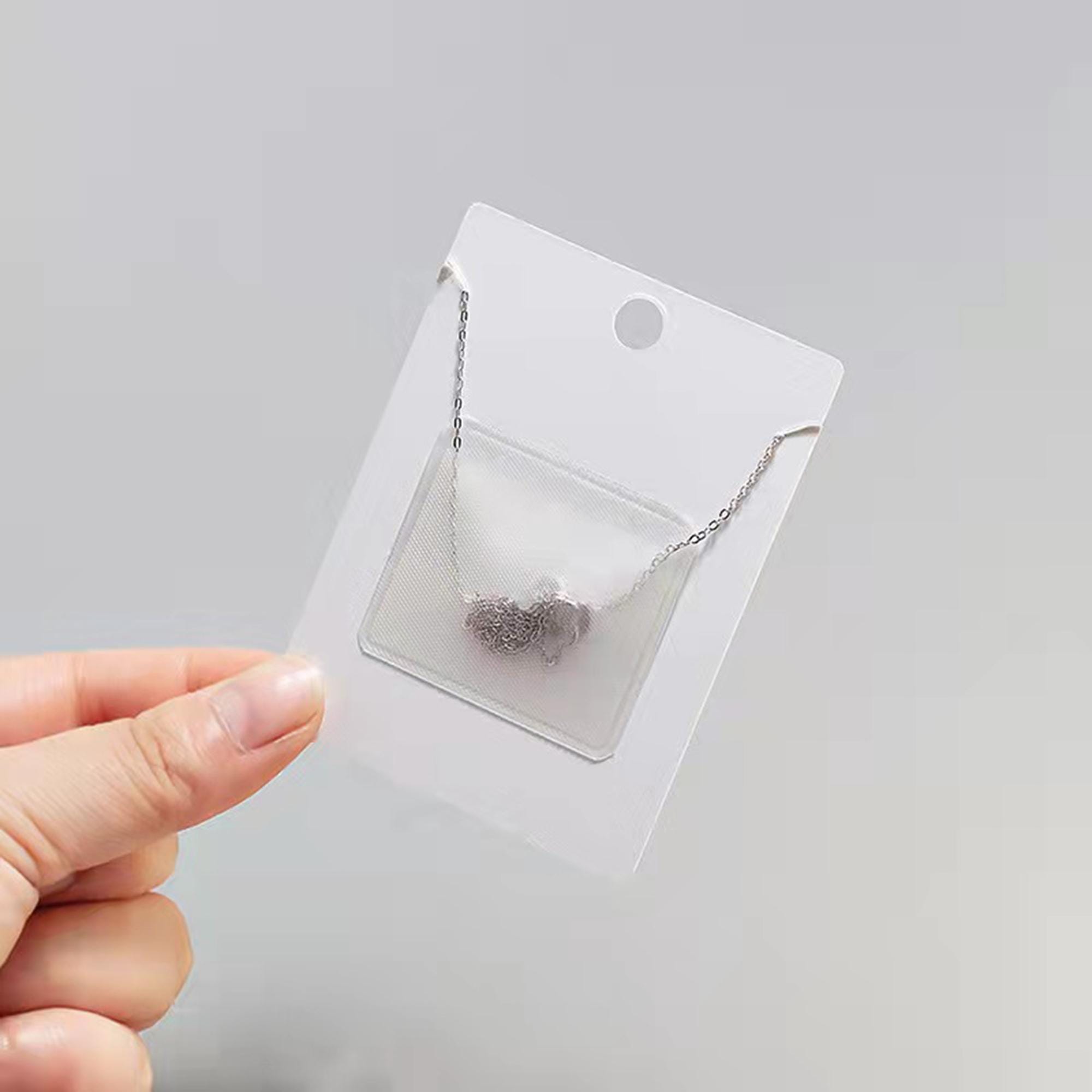 QEQSHQO Lot De 20 Pochettes Transparentes En PVC – 5,5 X 5,2 Cm – Protection étanche Pour Pièces, Bijoux, Timbres – Rangement Voyage Et Collection