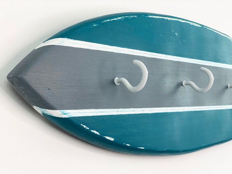 Surfboard Wall Decor Surfboard Coat Rack Surfboard Art Etsy