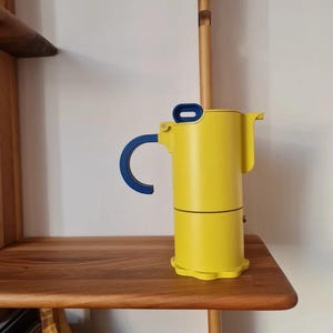 Rare Eco Morinox Gul Blå Mokakanna | Storlek 6 Koppar