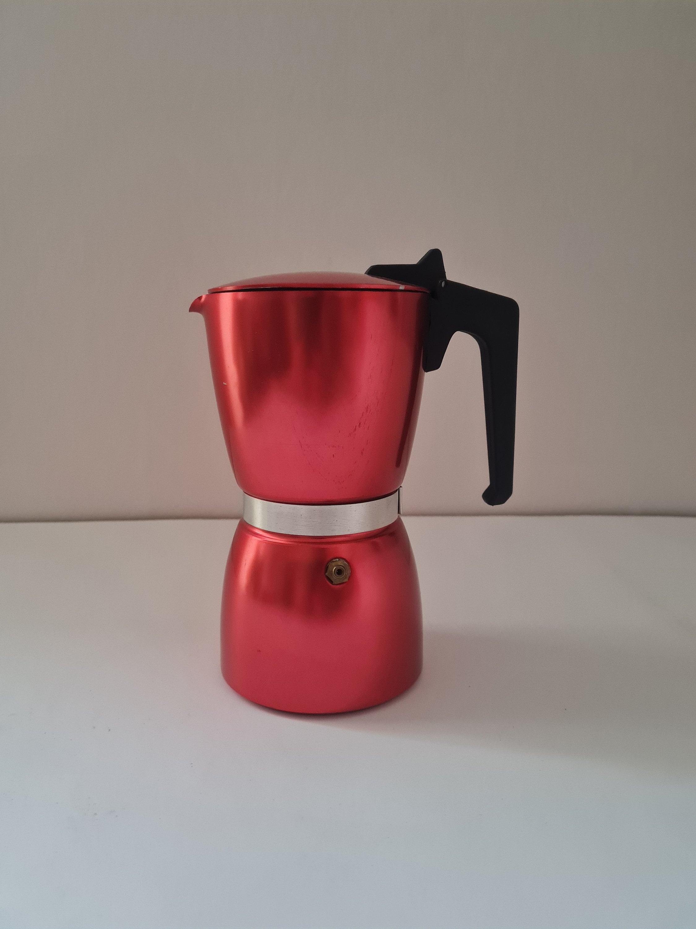 Latte Mocha Percolator Pot Stovetop Coffee Maker 300Ml Pink 