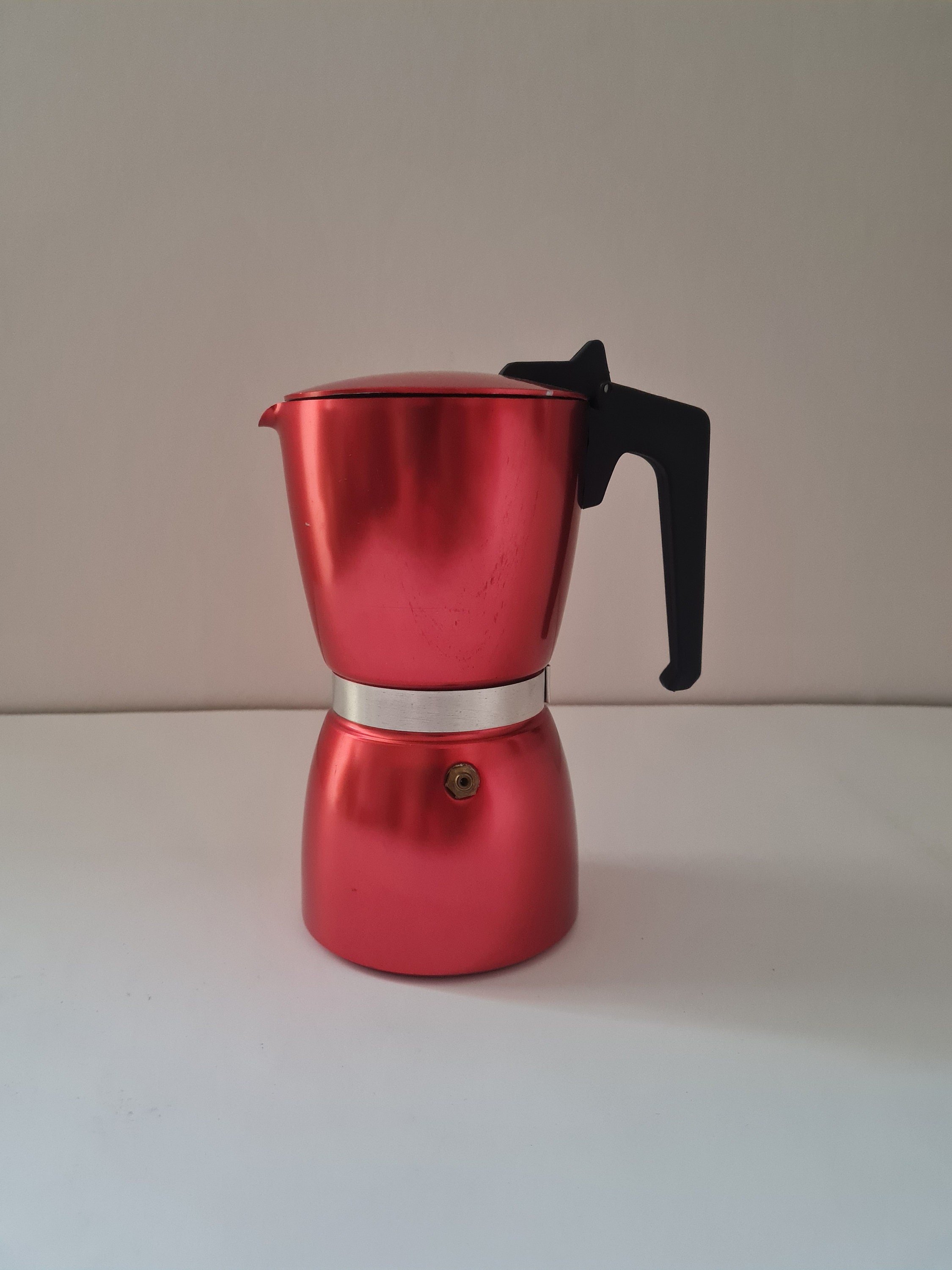 Cafetera italiana vintage Brandani Melita Express moka pequeña 2 tazas