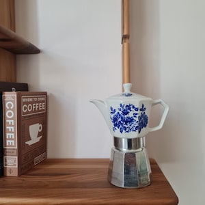 Vintage 1960s Flory Express Moka Pot - 6 Cup Size