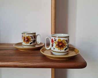 Vintage 1980s Italian Tognana Espresso Cups