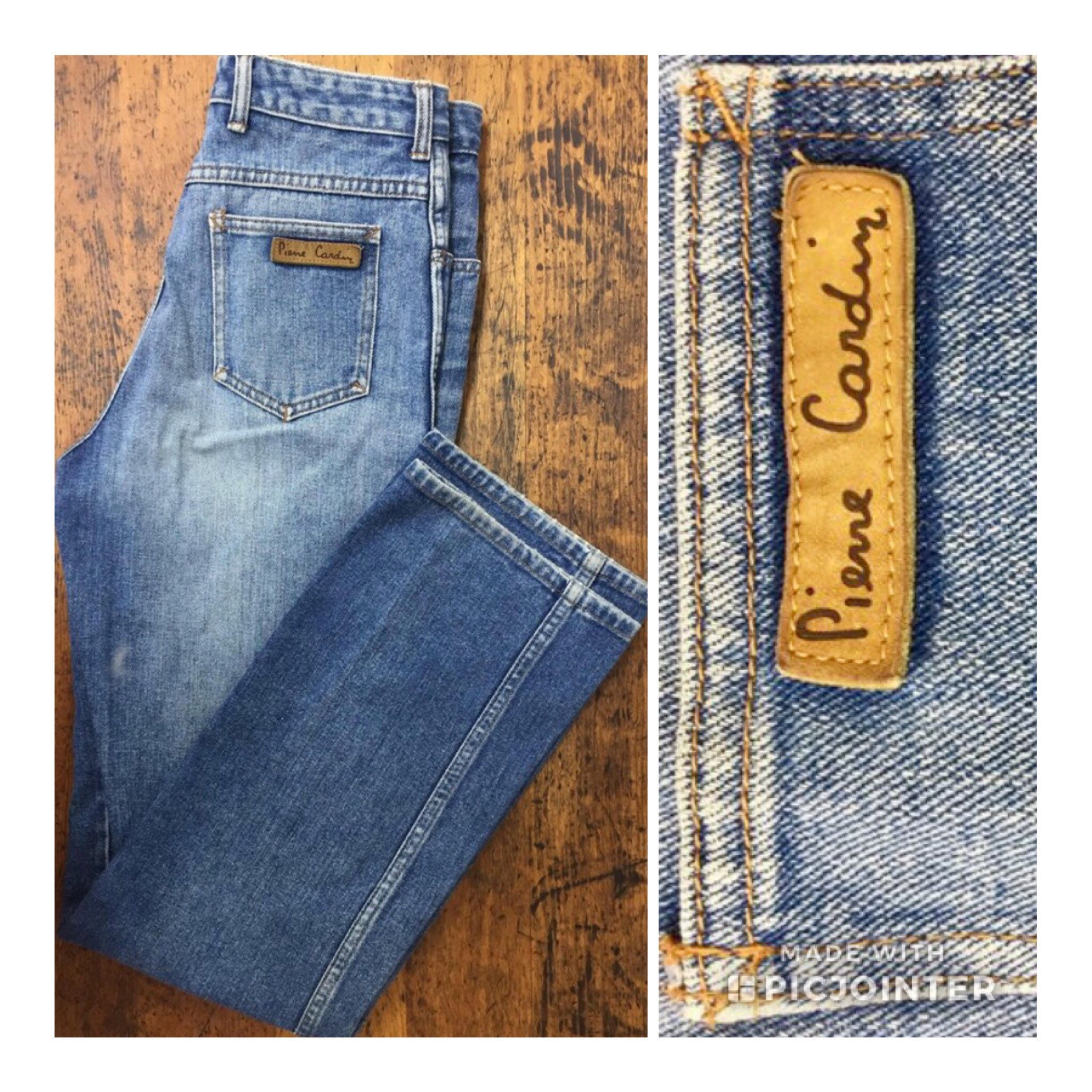 Calça Mom Jeans Pierre Cardin - Garimpo Diário