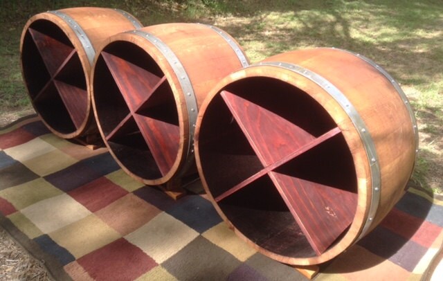 Estante de almacenamiento de botellas de barril de vino | Etsy