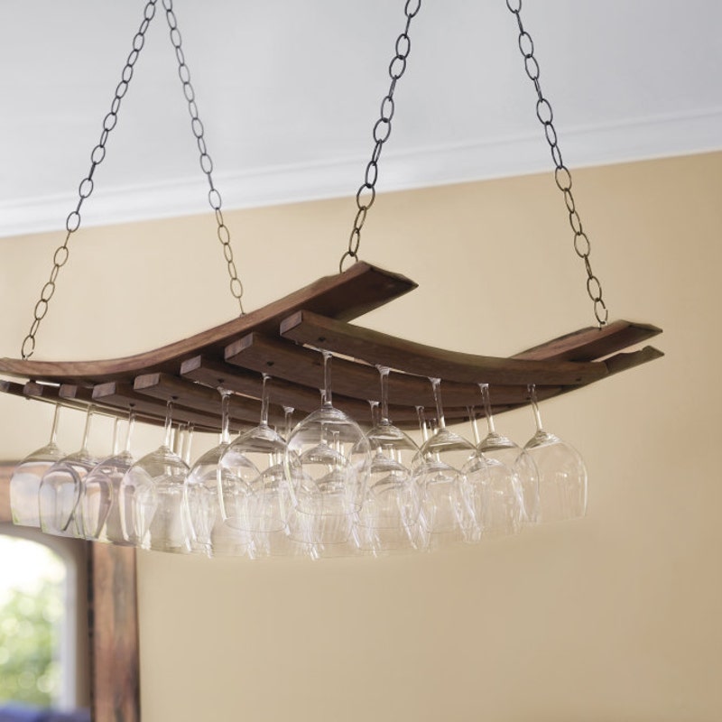 Glass Rack Classic Hanging Glass Rack - Etsy