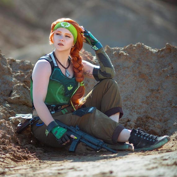 Valorant skyeコスプレ衣装 ウィッグ付きフルセット Skye Valorant Handmade Cosplay - Etsy