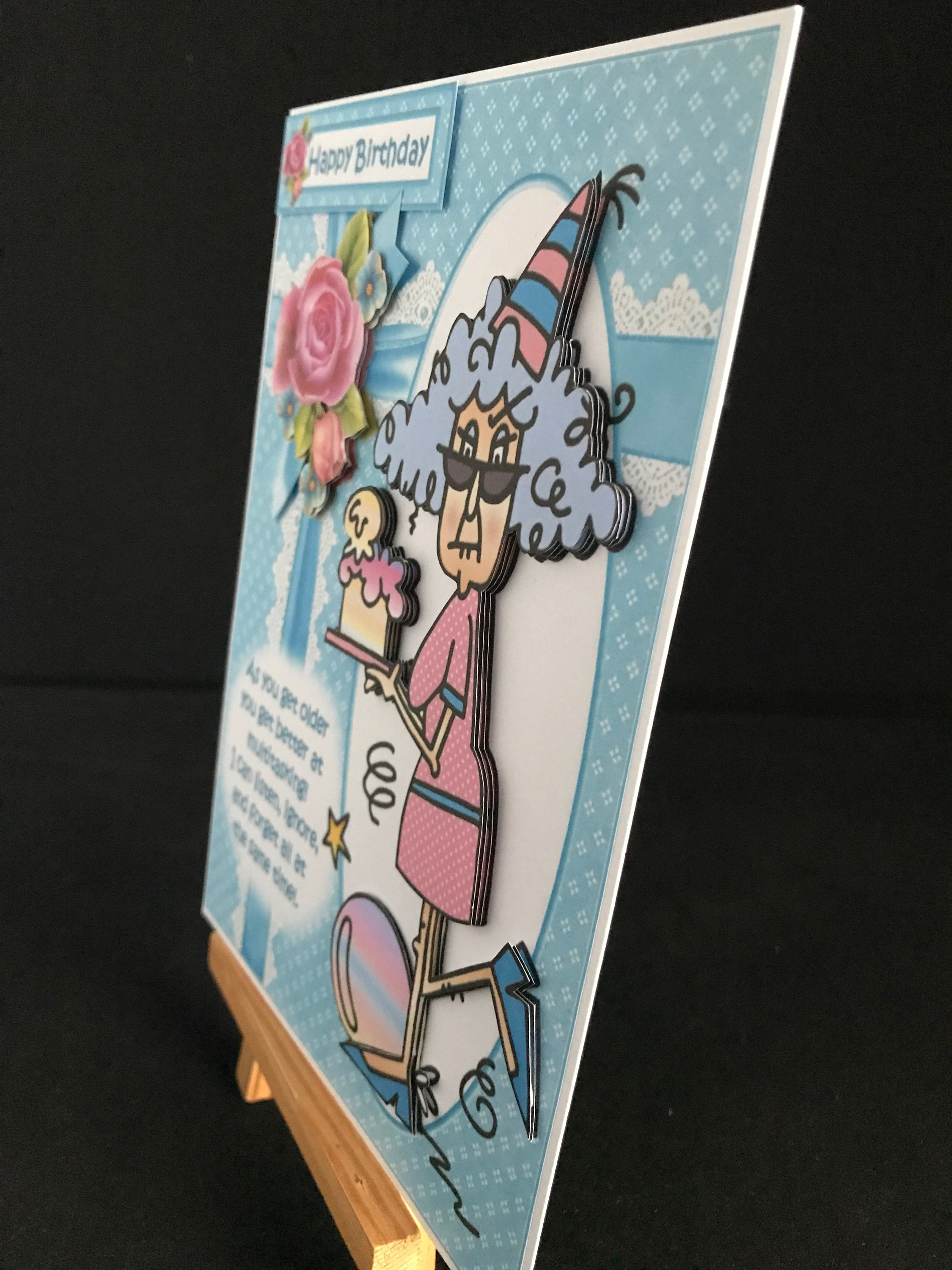 Funny Birthday Card For Friend, Funny Woman Birthday Card, Women Humor Cards, Accessory Quote, Fabulous Birthday