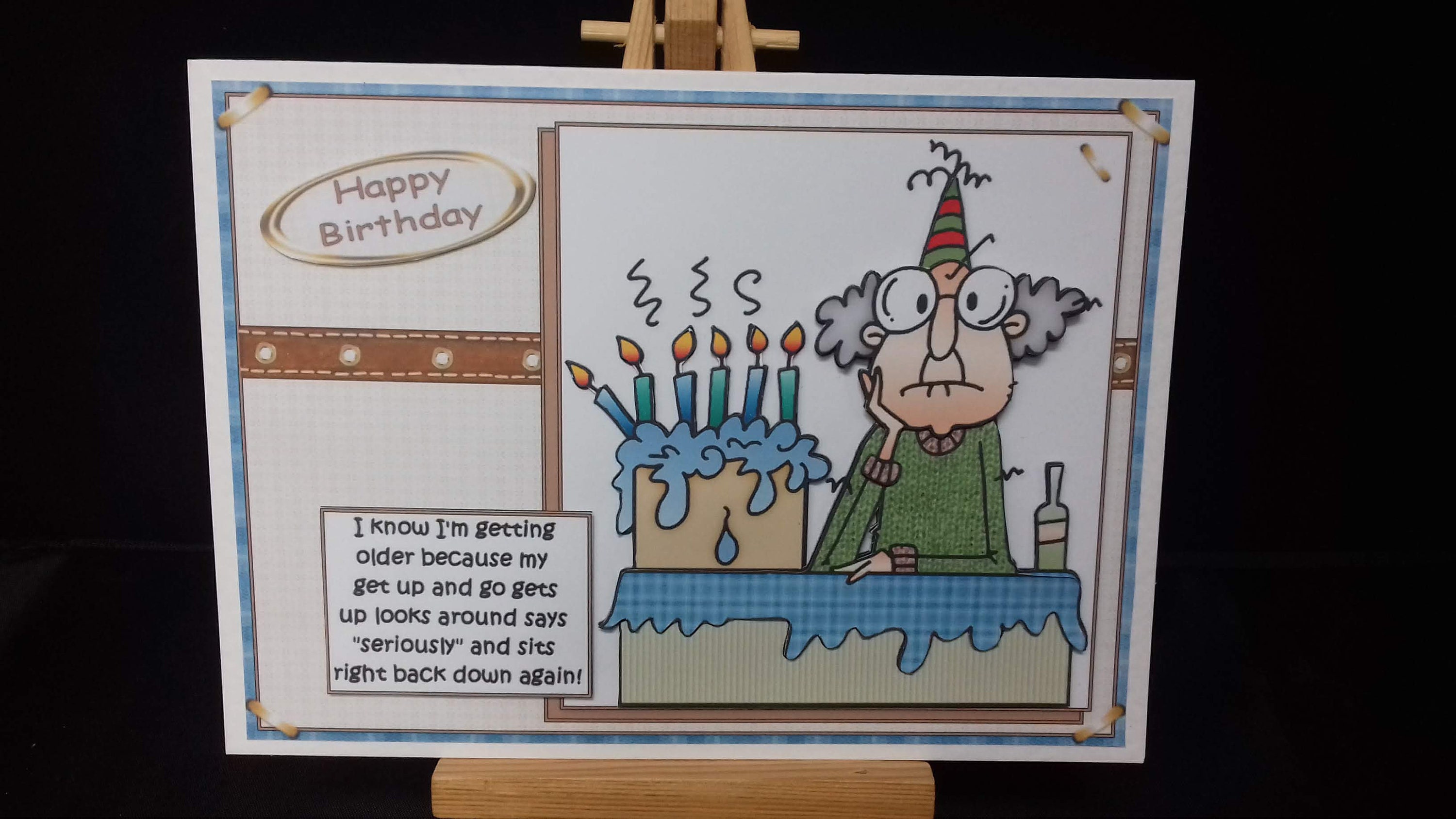Funny Humour Birthday Card Men Male Him Older Dad Husband - Etsy