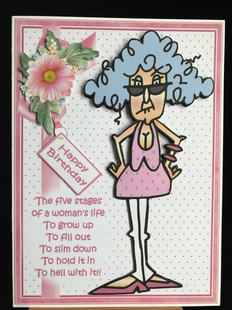 Funny Humour Birthday Card Women Female Her Ladies Mum Mother Sister ...