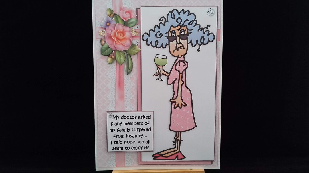Funny Humour Birthday Card Women Female Her Ladies Mum Wife Sister ...