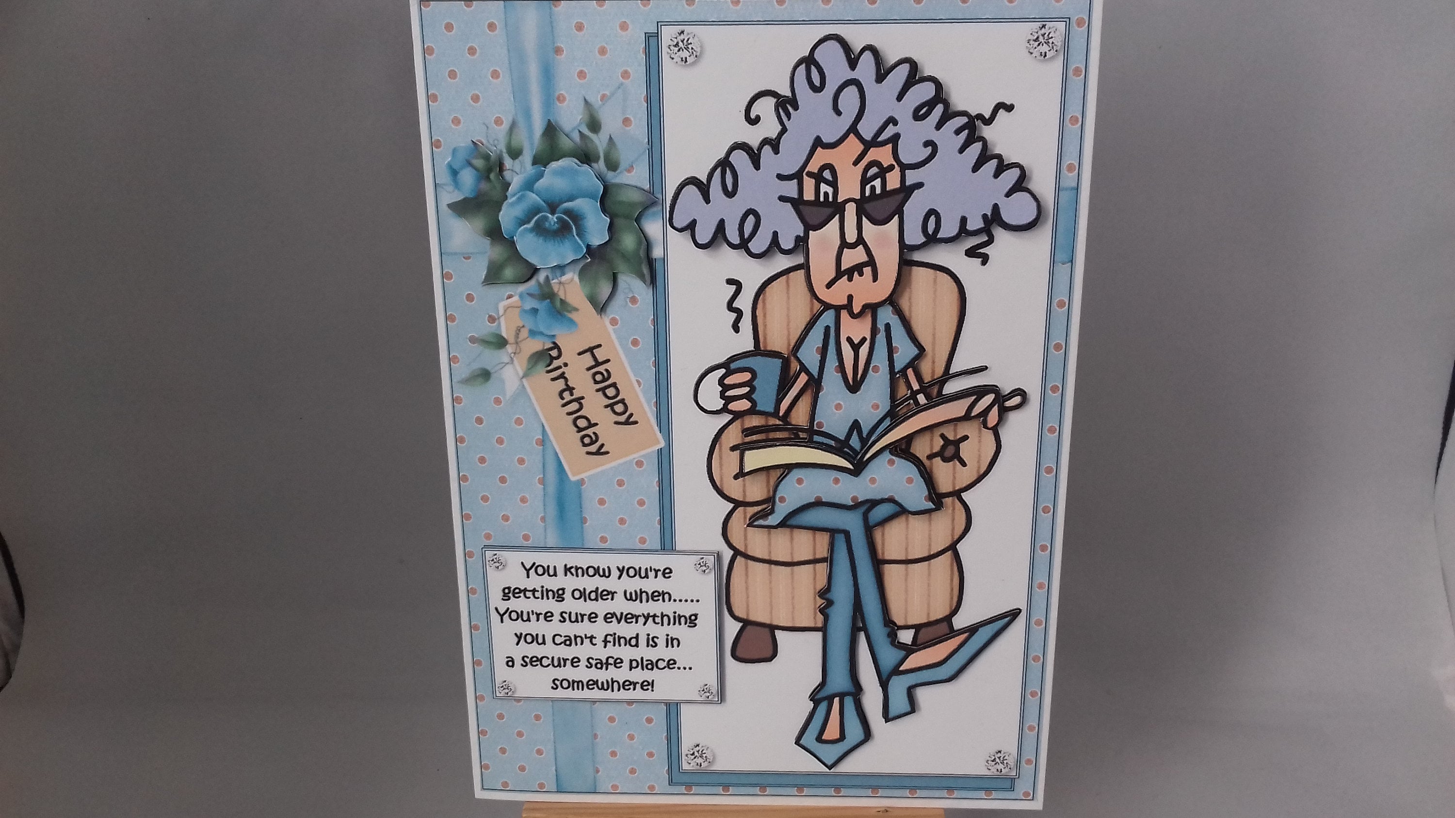 Funny Birthday Card Humour Women Female Ladies Her Older Mum Wife ...