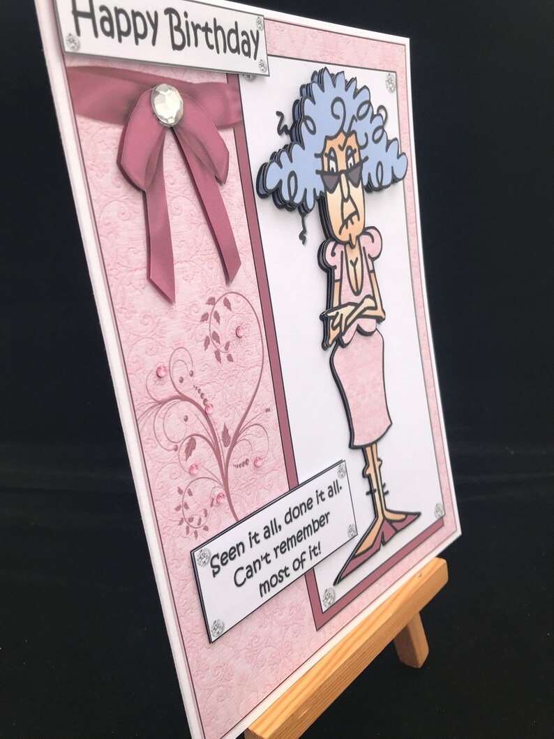 Funny Humour Birthday Card Women Female Her Ladies Older Mum Mother ...